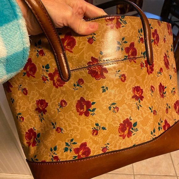 Patricia Nash Violetti Western Lace Floral Rose used once. Lowered price - Picture 5 of 16